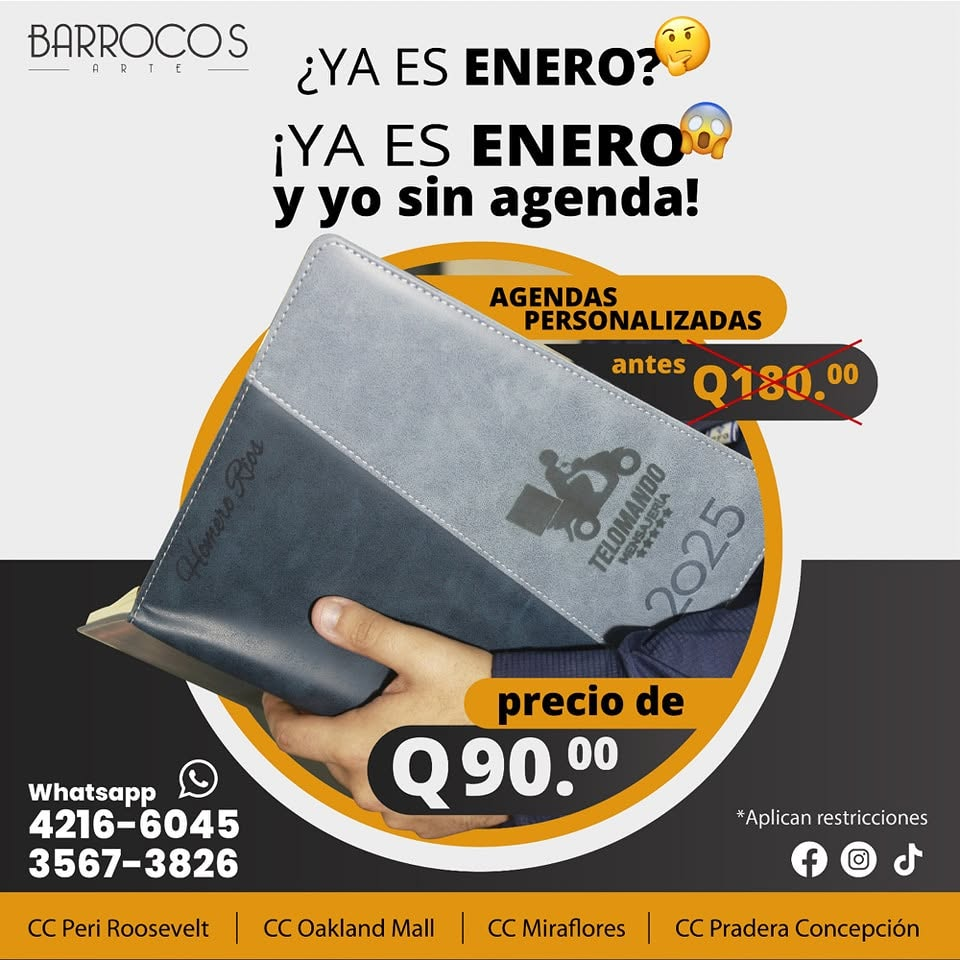 Agenda personalizada ejecutiva